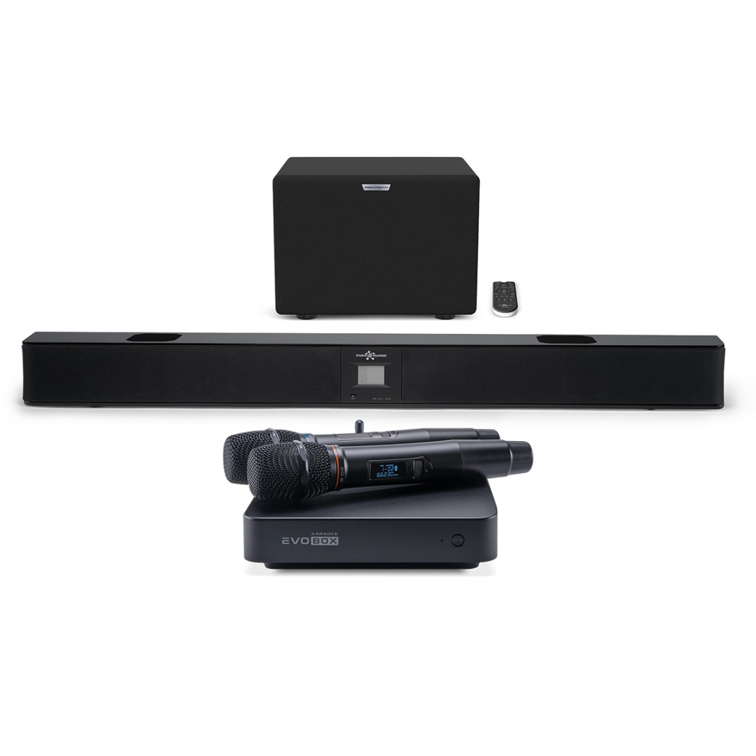 караоке-комплект EVOBOX Plus + EvoSound Bar (саундбар с караоке) в Липецке