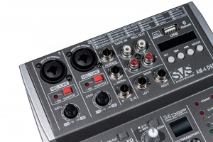 SVS Audiotechnik mixers AM-4 DSP Аналоговый микшерный пульт, 4-канала в Липецке